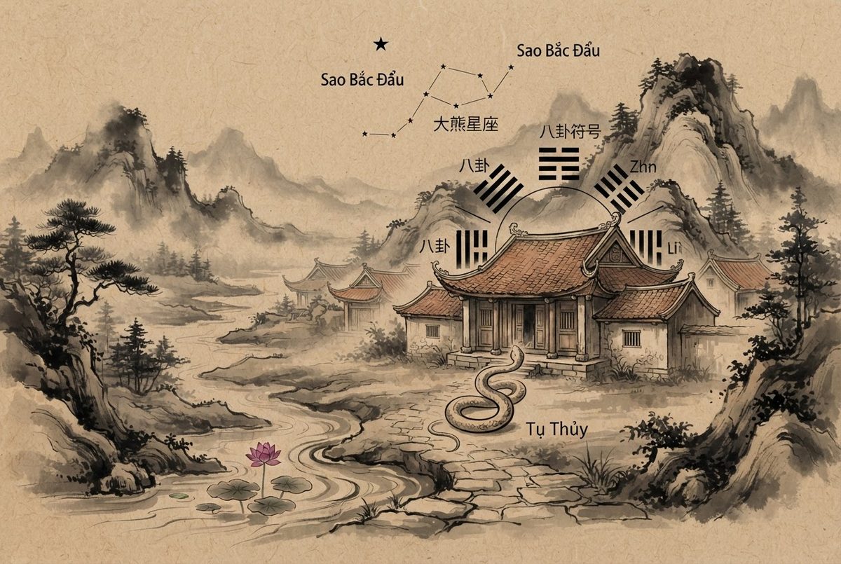 Rắn vào nhà