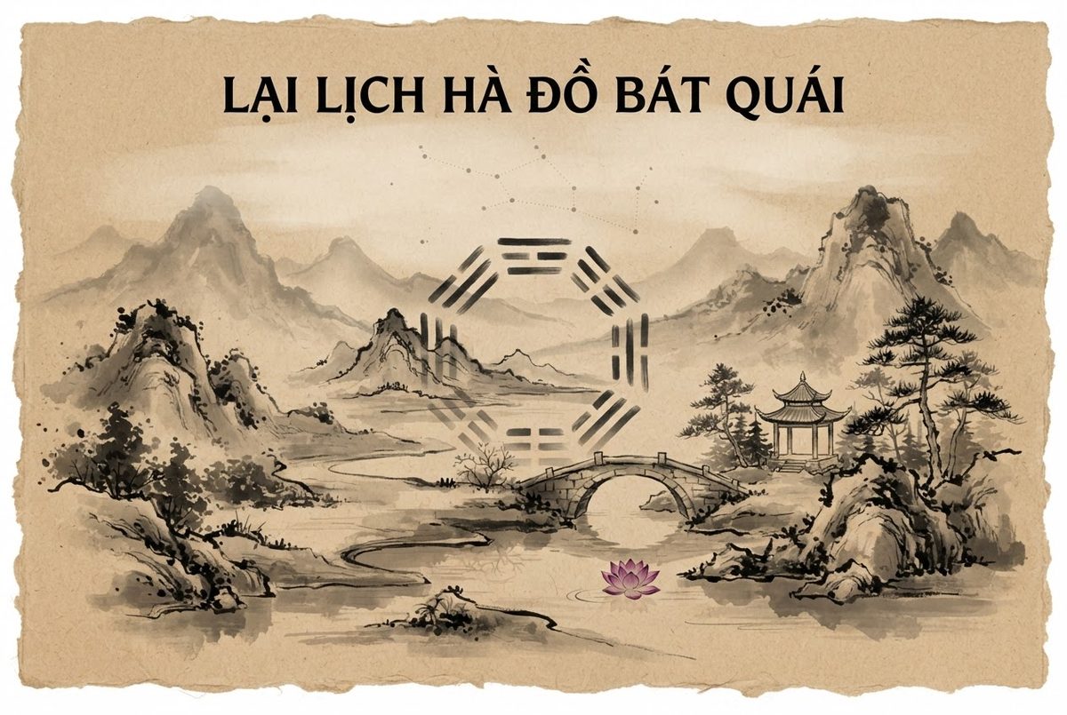 Minh hoạ LAI LỊCH HÀ ĐỒ BÁT QUÁI