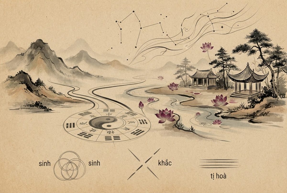 Minh hoạ Hợp Hôn (Bài 2): Nạp Âm Ngũ Hành: Bảng Sáu Mươi Hoa Giáp Và Cách So Mệnh