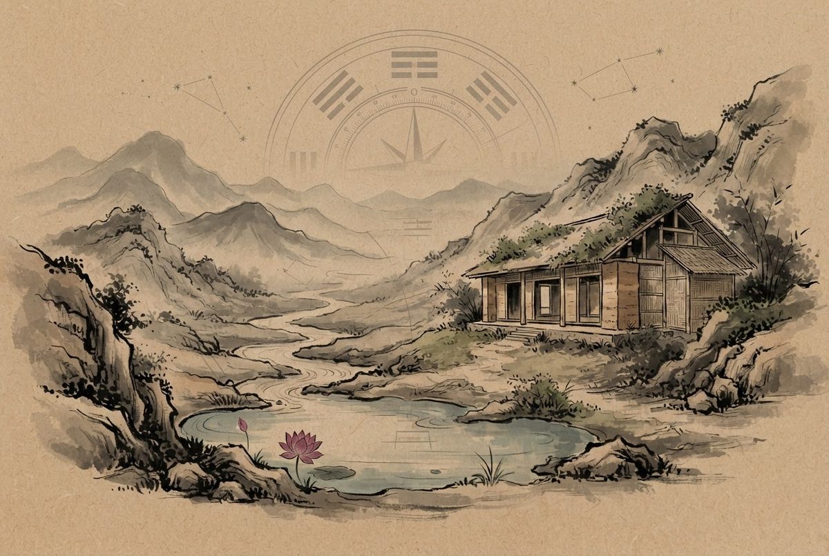 Minh hoạ Tiểu Sử theo kiến trúc bền vững, thân thiện môi trường