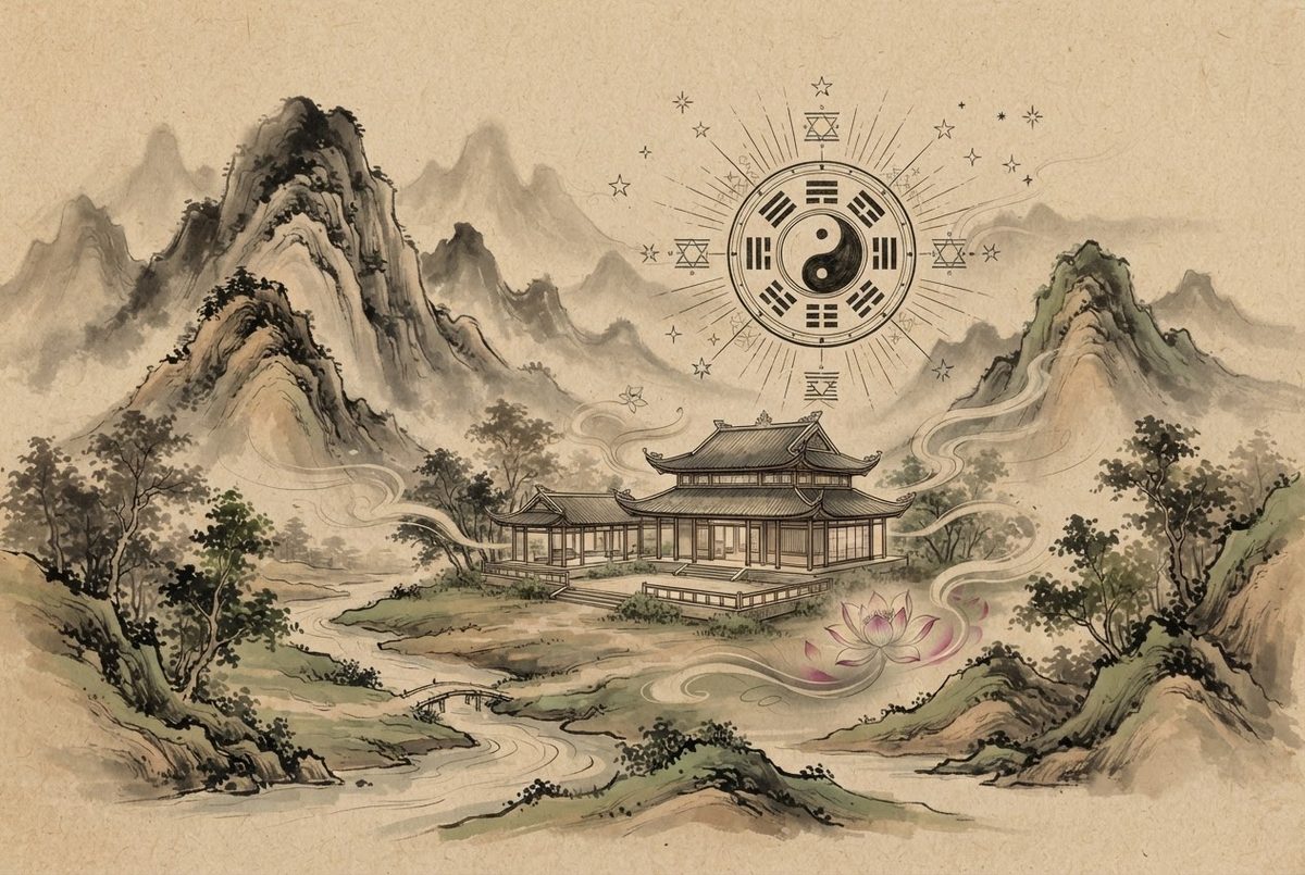 Minh hoạ Trung Cấp La Bàn theo kiến trúc bền vững, thân thiện môi trường
