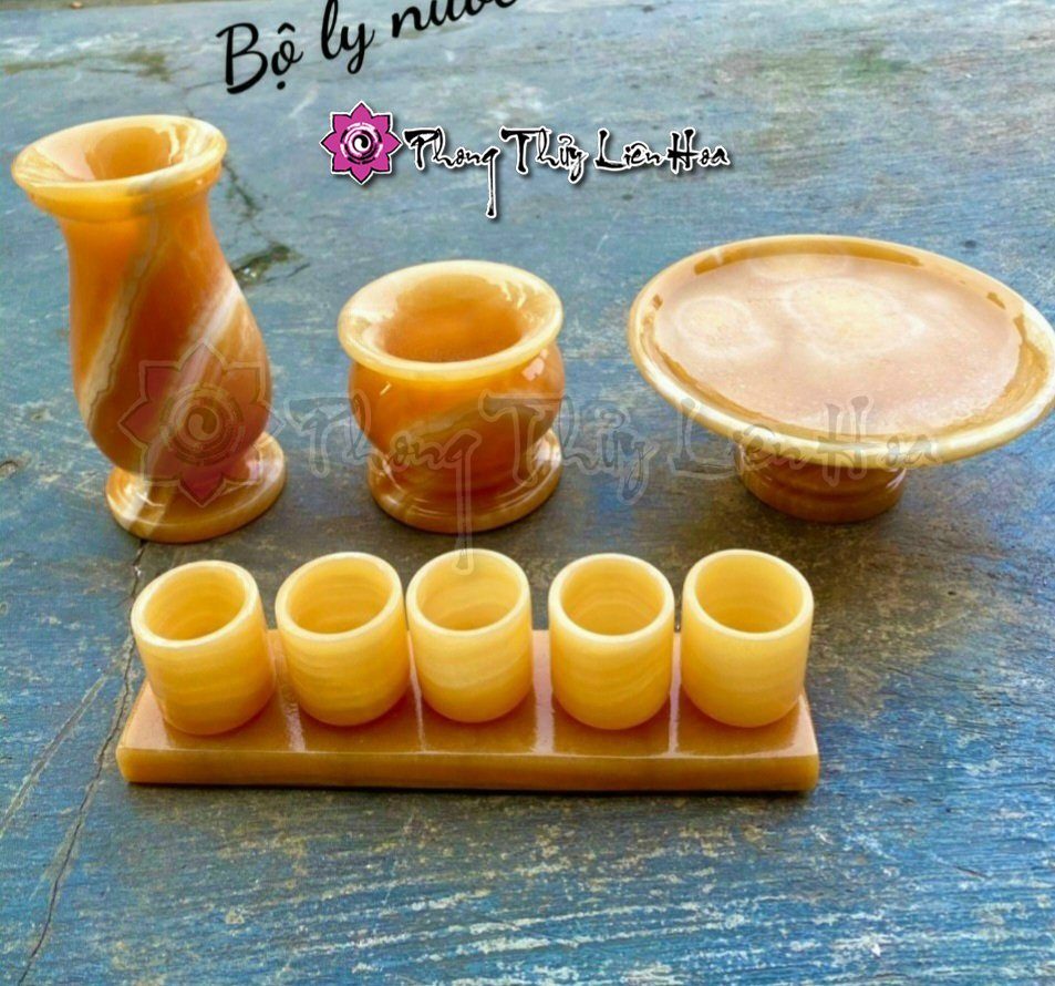Bộ 5 ly nước ngọc quý