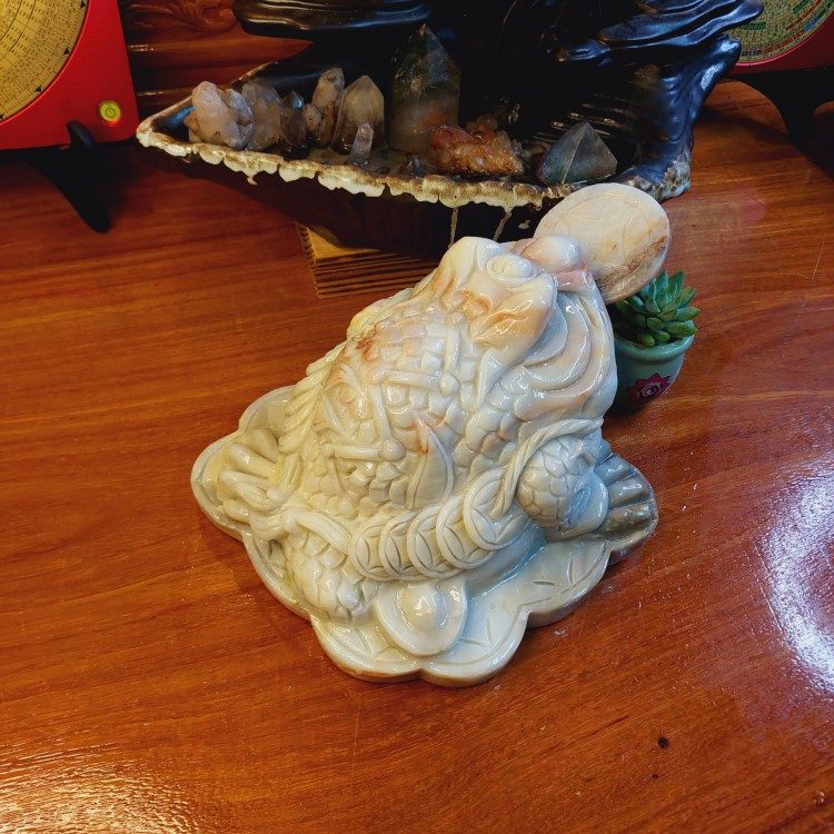 Thiềm Thừ Liên Hoa đá Ngọc Tím — ảnh phụ 2