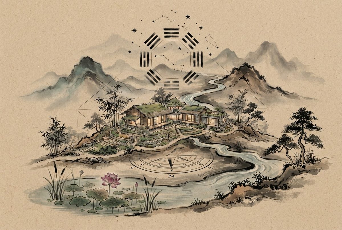 Minh hoạ Studio Liên Hoa theo kiến trúc bền vững, thân thiện môi trường