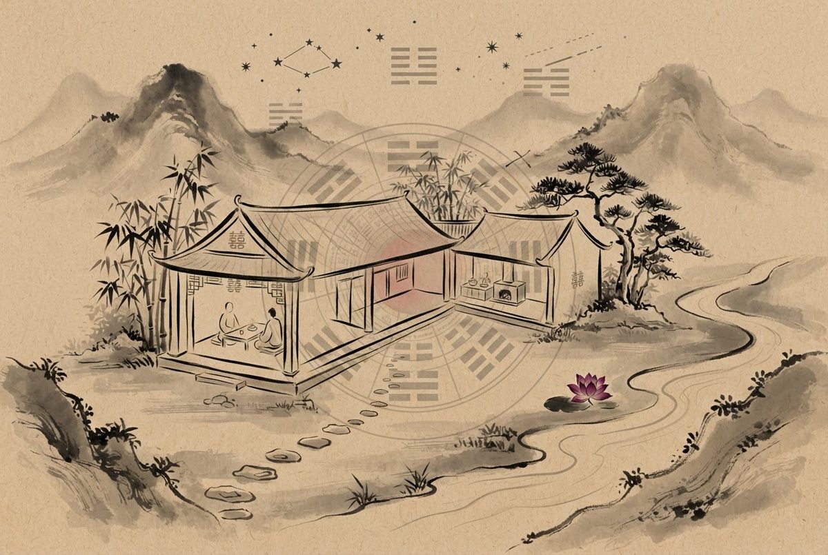 Minh hoạ Hợp Hôn (Bài 11): Duy Trì Hôn Nhân Bằng Phong Thuỷ Nhà Ở