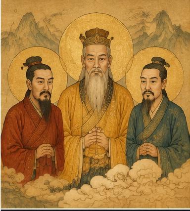 Minh hoạ 4: Kim Quang Pháp trong Đạo giáo