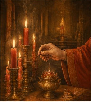 Minh hoạ 3: Tam Thanh Đạo Tổ – Tổ sư của Kim Quang Pháp