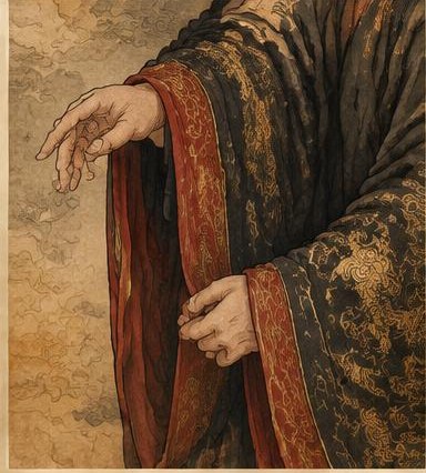 Minh hoạ 3: Bộ cương đạp đẩu 步罡踏斗