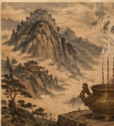 Minh hoạ 2: Đàn tràng tu luyện
