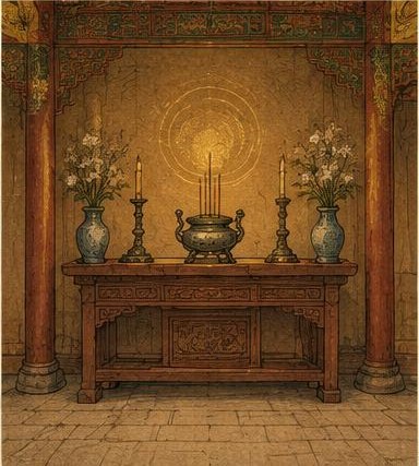 Minh hoạ 2: Kim Quang Phù thâm nhập tu luyện pháp