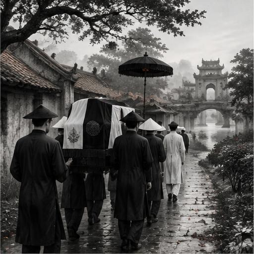 Đám tang truyền thống trong làng Việt