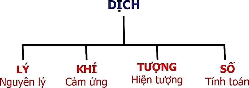 Hình 309: Bốn bài học của Kinh Dịch
