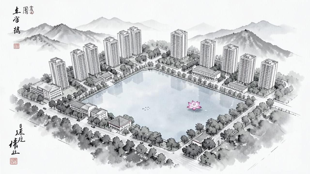 Công viên và mạng xanh liên hoàn của đô thị vừa — minh hoạ 2