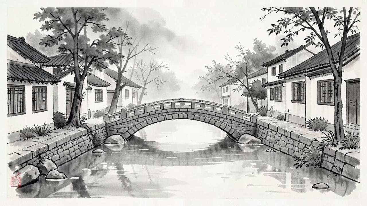 Mạng giao thông thuận khí trong khu đô thị nhỏ — minh hoạ