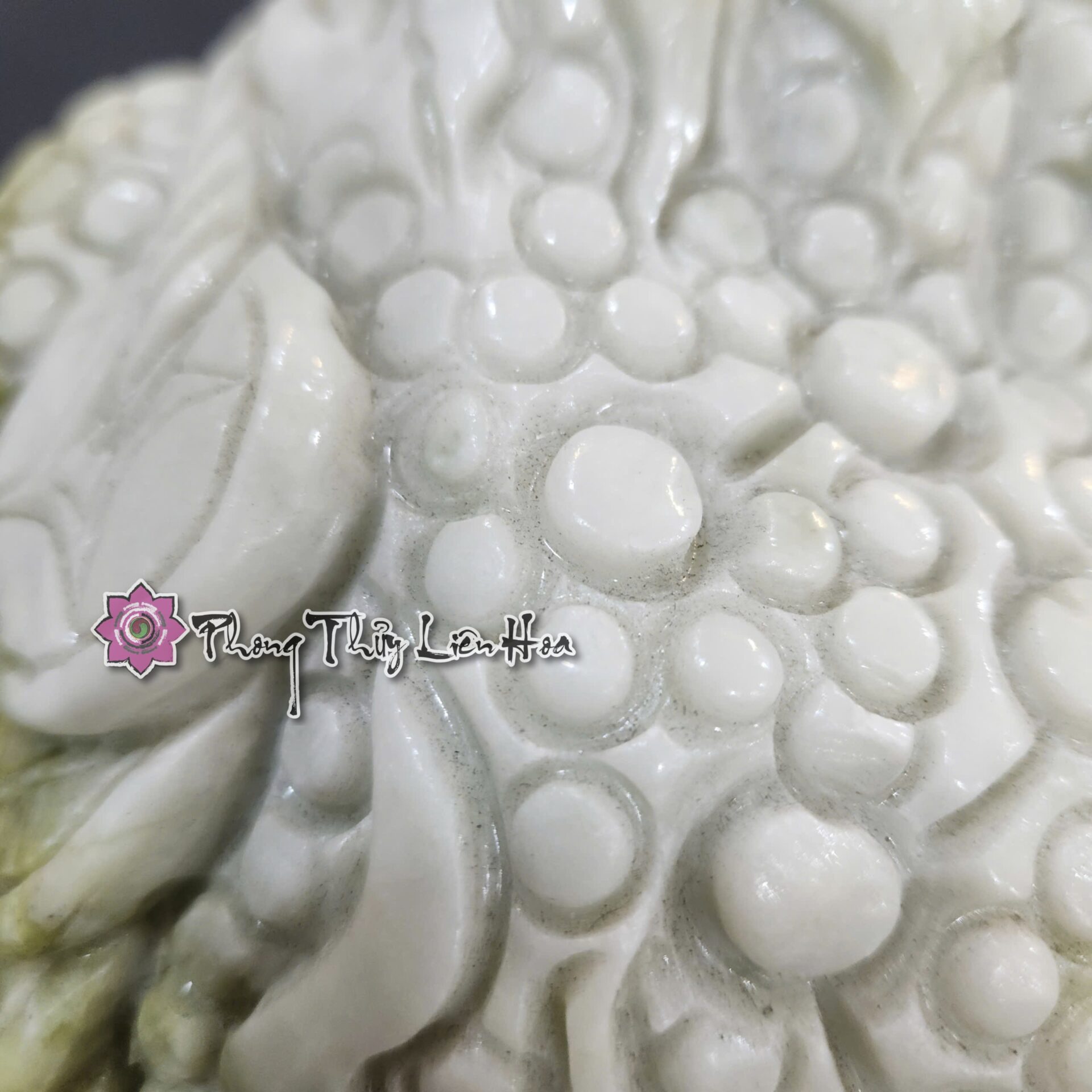 thiềm thừ đá tự nhiên liên hoa