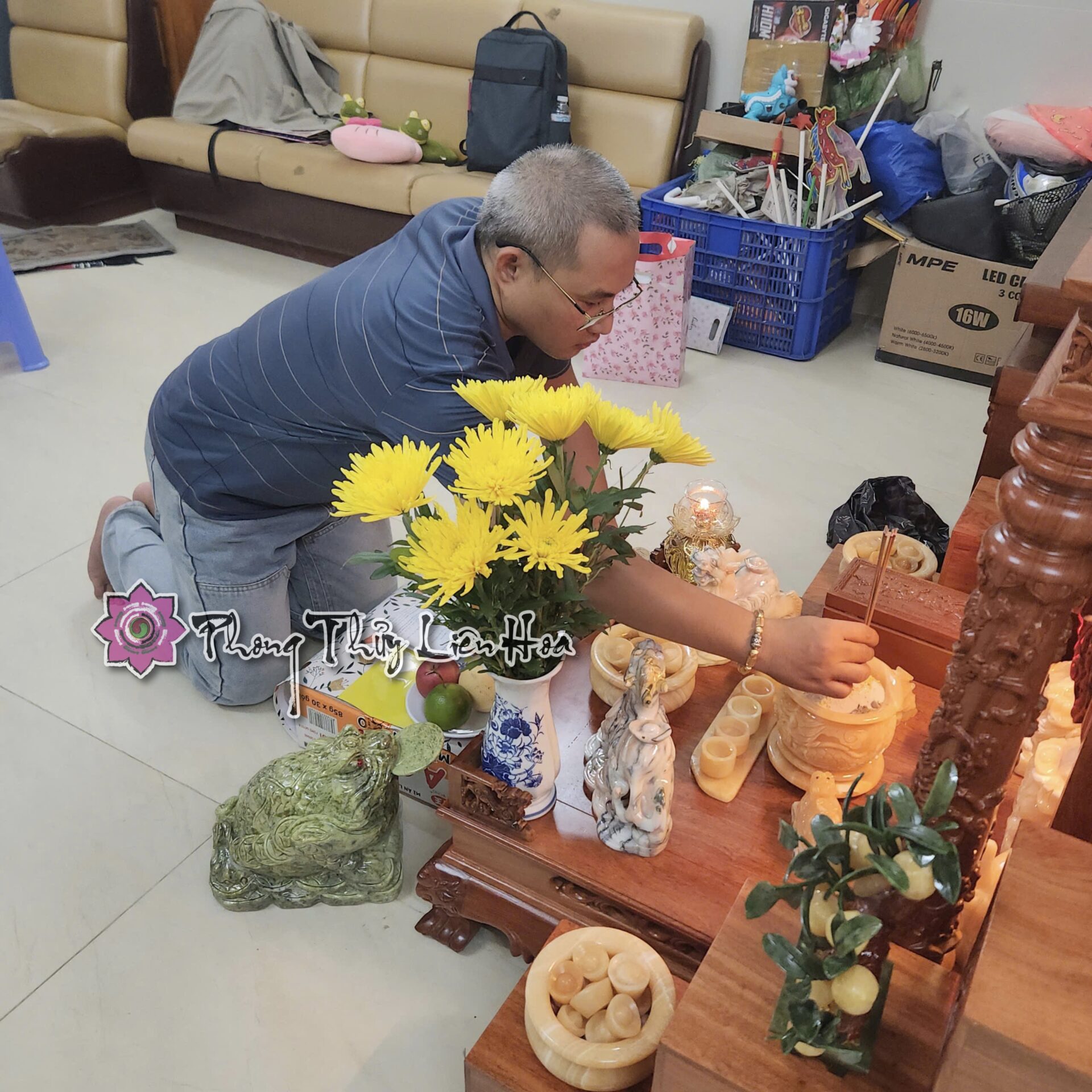 lập bàn thờ thần tài thổ địa trọn gói