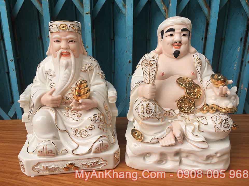 Tượng Thần Tài Thổ Địa Đá Quý Để Bàn Thờ - Mang Lại May Mắn Và Tài Lộc Cho Gia Chủ